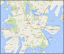 Kaart Helsinki centrum