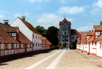 Het landhuis Gjorslev 